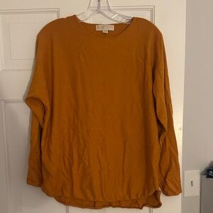 Michael Kors pumpkin Crewneck Lightweight Lightweight Sweater